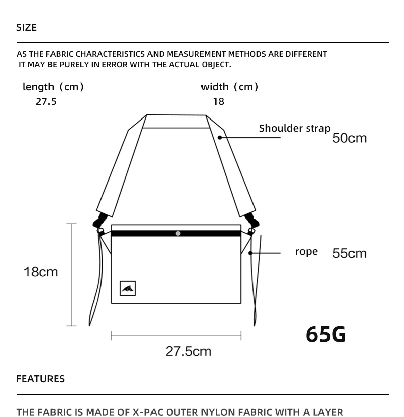 3F UL GEAR Simple Life 4 Mini Кроссбоди Водонепроницаемая Дорожная сумка Портативная Ультралегкая походная сумка для покупок
