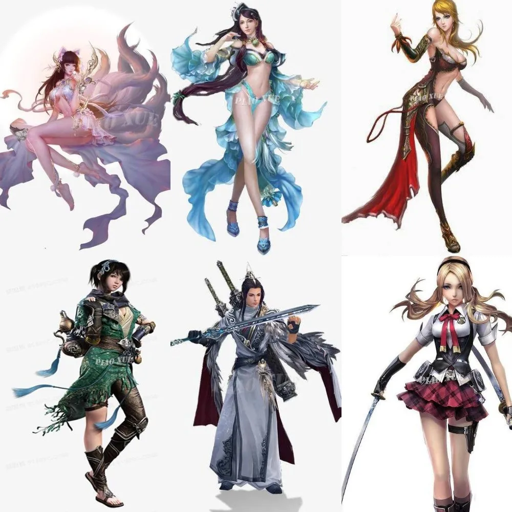 Игровой персонаж высокой четкости с степенью восстановления очень подходит для