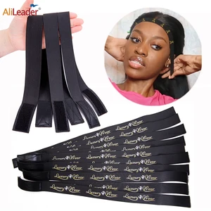 New Elastic Headband With Magictape 60cm 65cm Adjustable Wig Band For Fixed Lace Wig Width 2.5CM 3CM