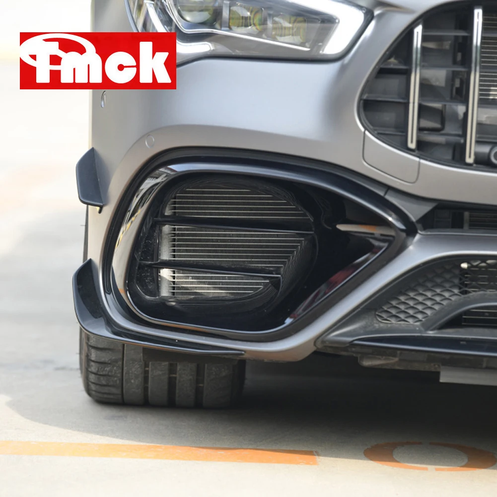 Для Mercedes Benz CLA Class C118 W118 AMG CLA45 2020 2021 + автомобильные аксессуары передний бампер для