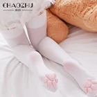 Японская искусственная аниме 3D силиконовая Мягкая подкладка с когтями в виде кошачьих лап до колена Симпатичные Длинные чулки для косплея Нескользящие