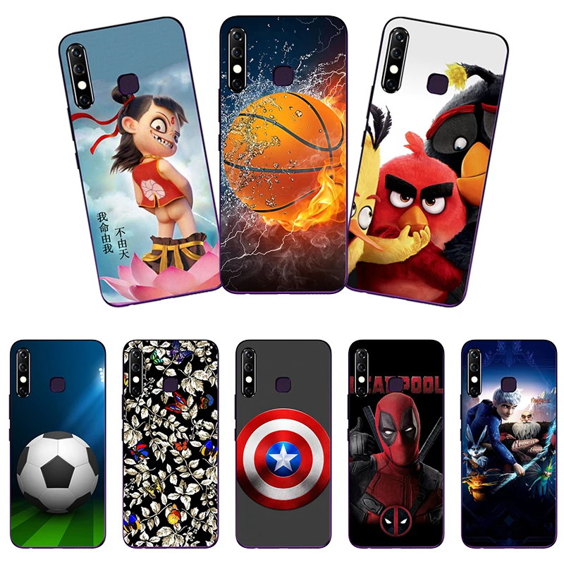 Чехол для телефона Tecno Camon 12 Pro Spark4 Air Print Spark 4 Camon12 Phone Shel|Бамперы| |