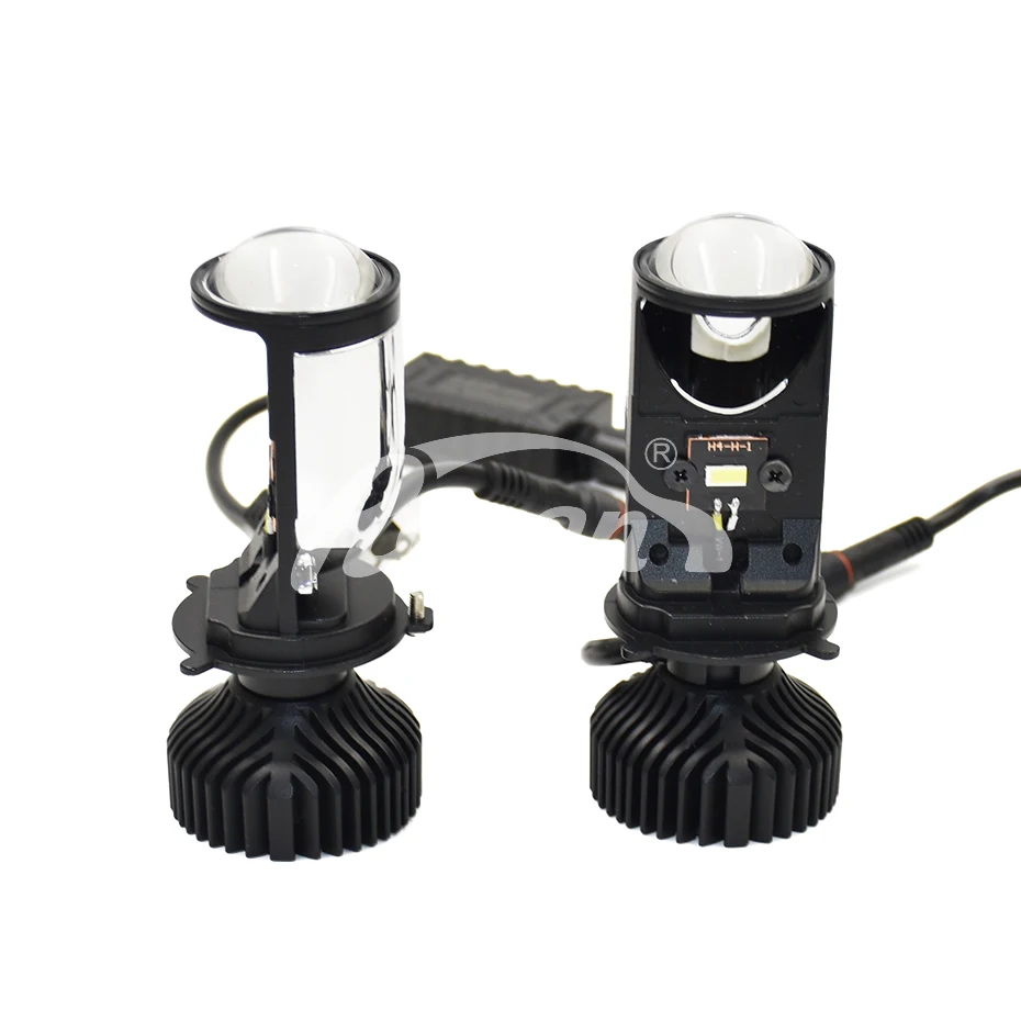 

Canbus 45W/PC Lamp H4 LED Mini Projector Lens Automobles Bulb Conversion Kit Hi/Lo Beam Headlight 12V
