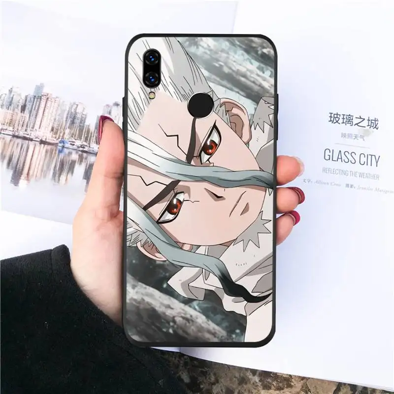

Dr.STONE anime manga Phone Cases For Huawei honor Mate P 10 20 30 40 Pro 10i 9 10 20 8 x Lite Luxury brand shell funda coque