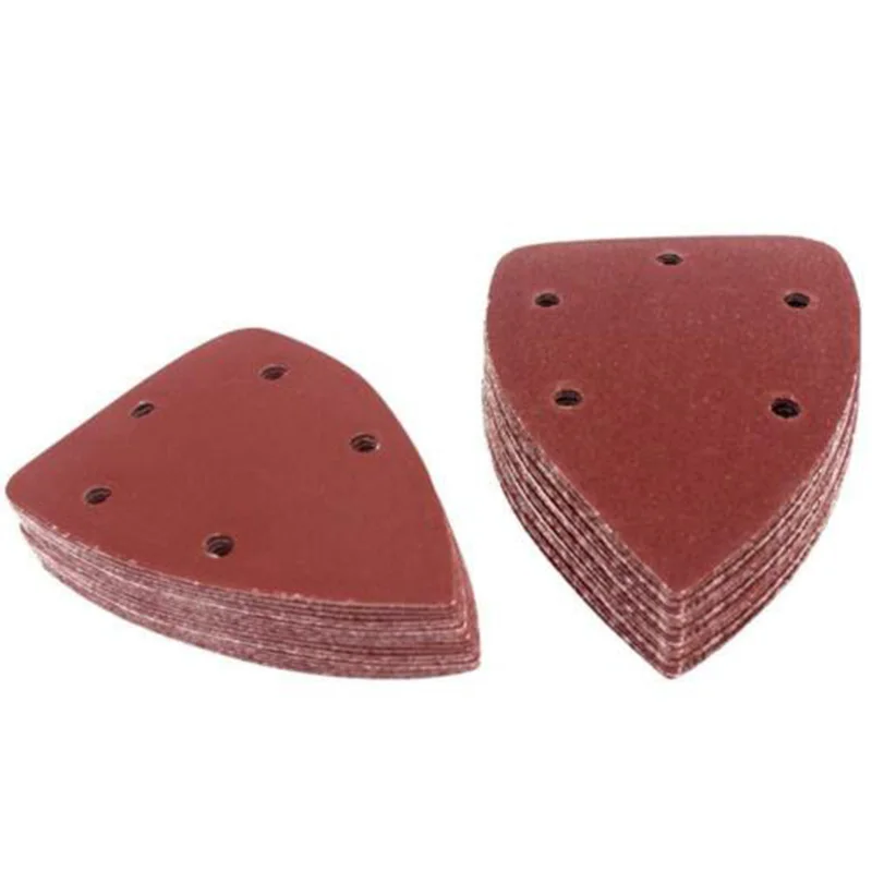Запасные части 120/240 зернистость шлифовальные накладки листы наждачная бумага