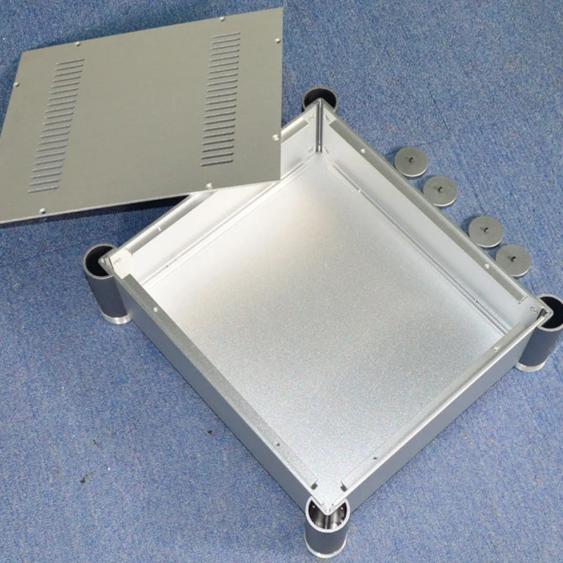 

355*313*119MM CJ145 All-aluminum Chassis Amplifier Tube Amplifier Box Tube Amplifier Pre-amplifier Chassis Shell
