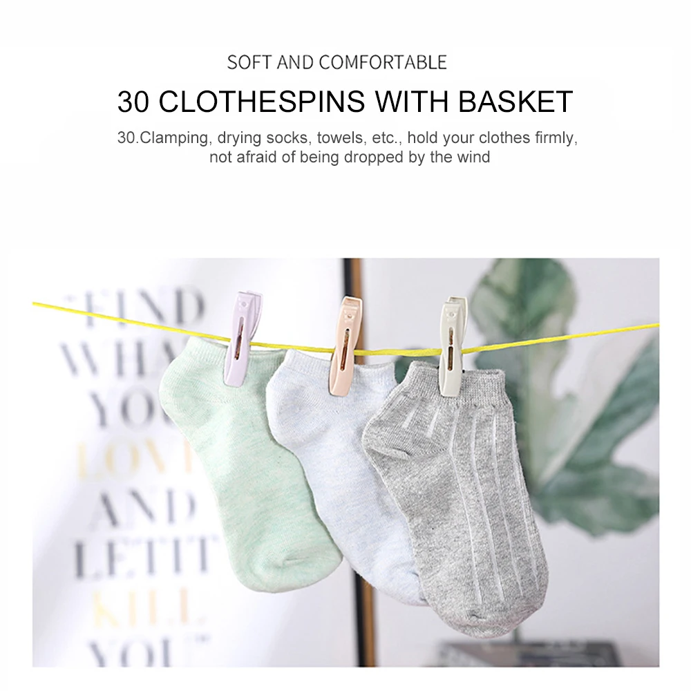 Пластиковые прищепки для белья декоративные одежды органайзер хранения
