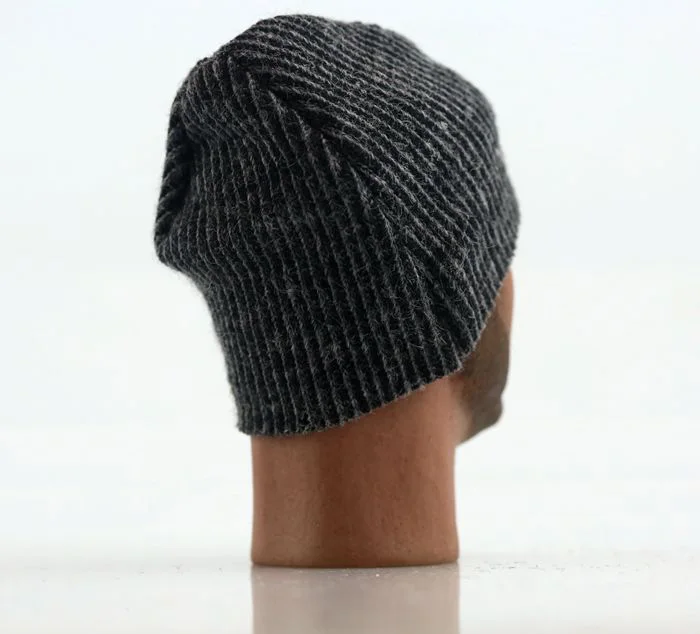 

in stock 1/6 soldier cold hat hat model men's suit for big head circumference gray black two colors