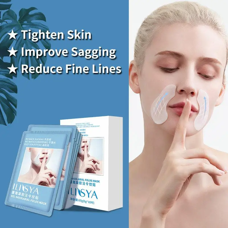 Носогубной области патч линии нахмуривания удаления анти старения наклейки