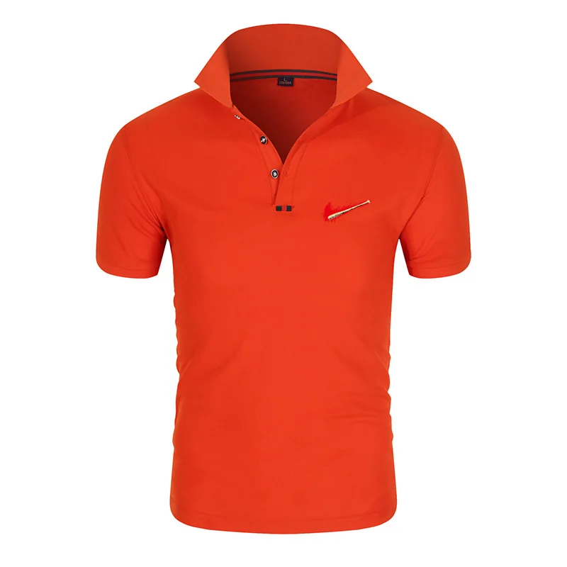 

2021 men's short-sleeved shirts popular fashion fashion short-sleeved monogram printed slim t-shirt Europe and the United States