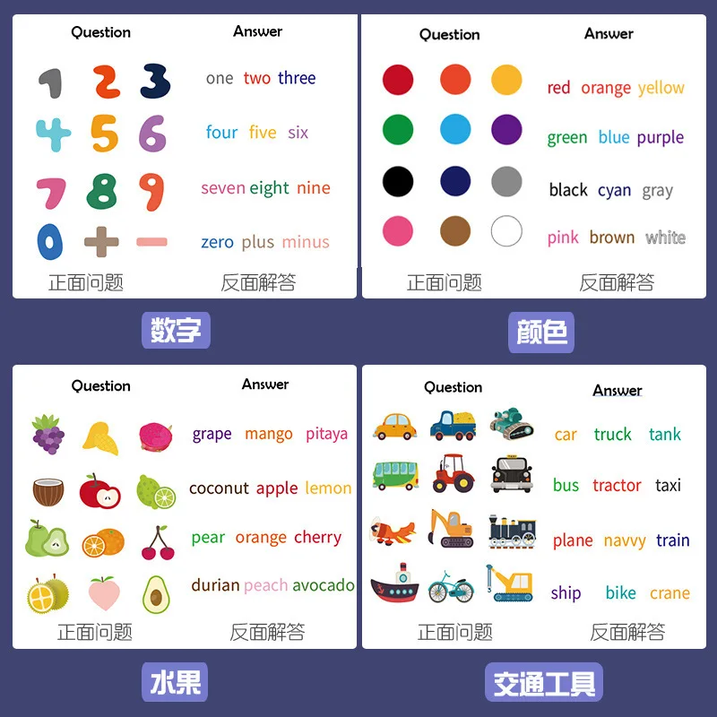 

Early childhood education educational toys book clip-type magnetic word building blocks children English learning teaching aids