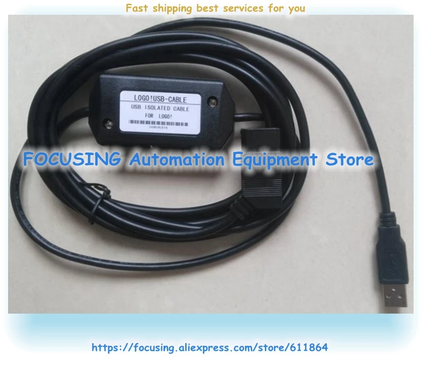 USB-LOGO! Для 6ED1 057-1AA00-0BA 0 Поддержка Win7 Программирование PLC кабель новый логотип! USB-CABLE
