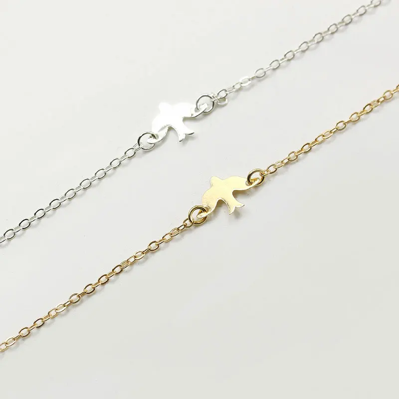 Детская Птица Форма Ласточки подвеска браслет пара ювелирные изделия | Украшения