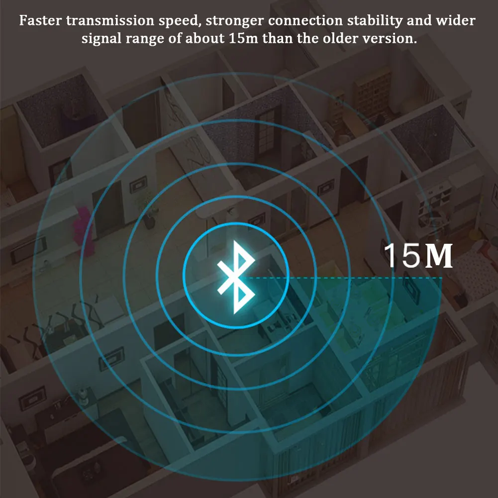 Портативный шумоподавление наушники беспроводной аудио адаптер приемник
