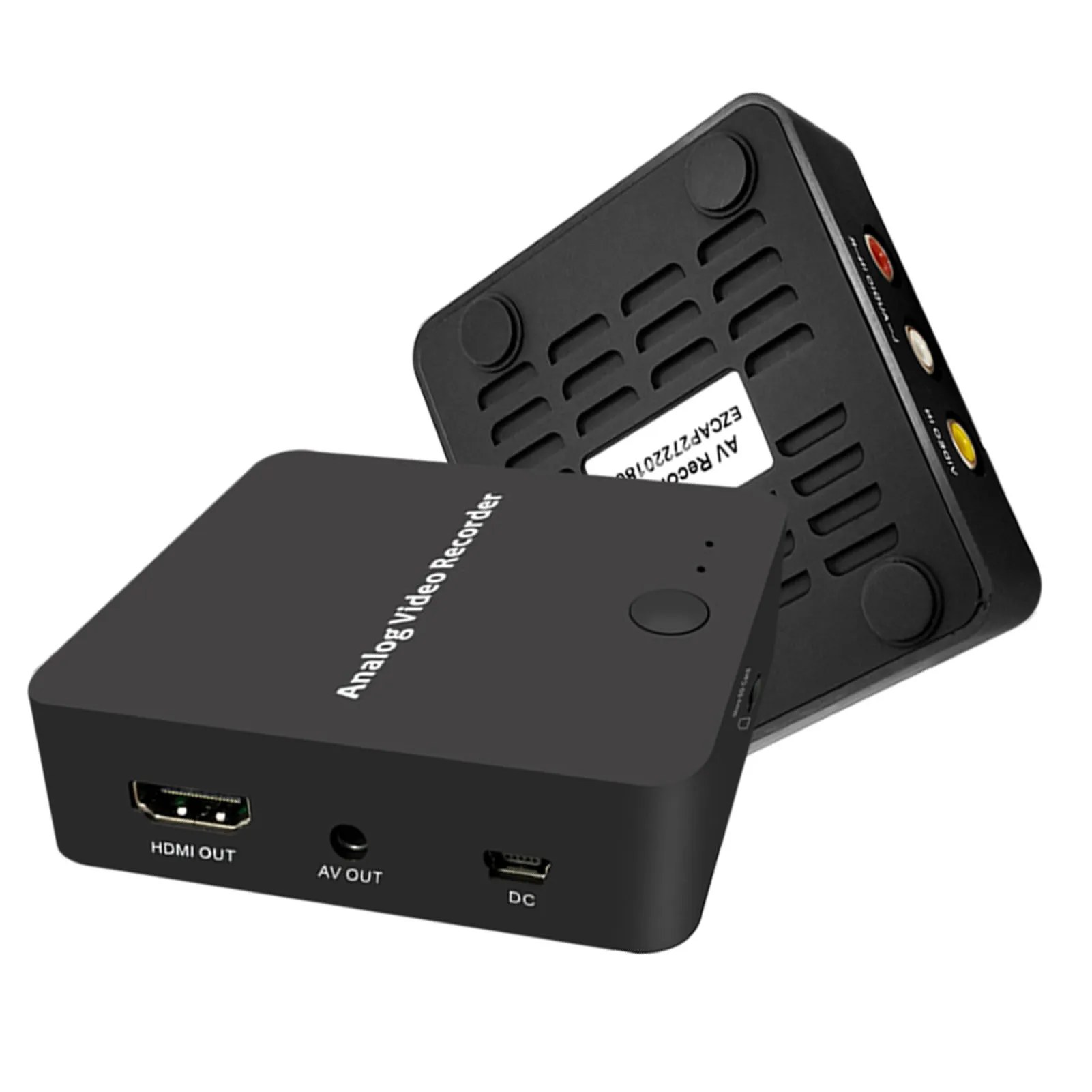 

272 Vhs To Digital Converter Av Video Recorder Device For Hi8 Vcr Dvd Dvr Camcorder Tape Media Analog File Digitizer