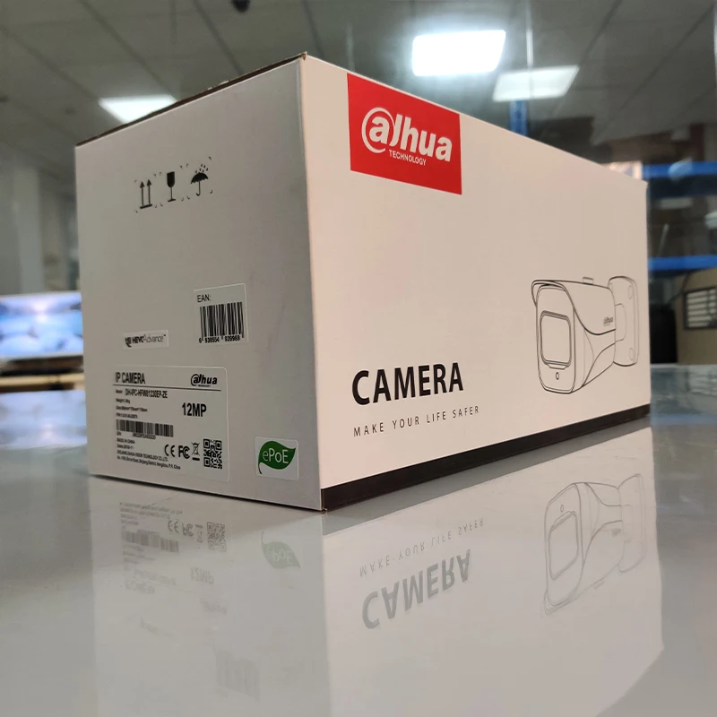 

Dahua 12MP 4K IVS IP Camera IPC-HFW81230E-ZE ePOE 4.1mm ~16.4mm Motorized Lens H.265+ IR50m Micro SD Bullet CCTV Network Camera