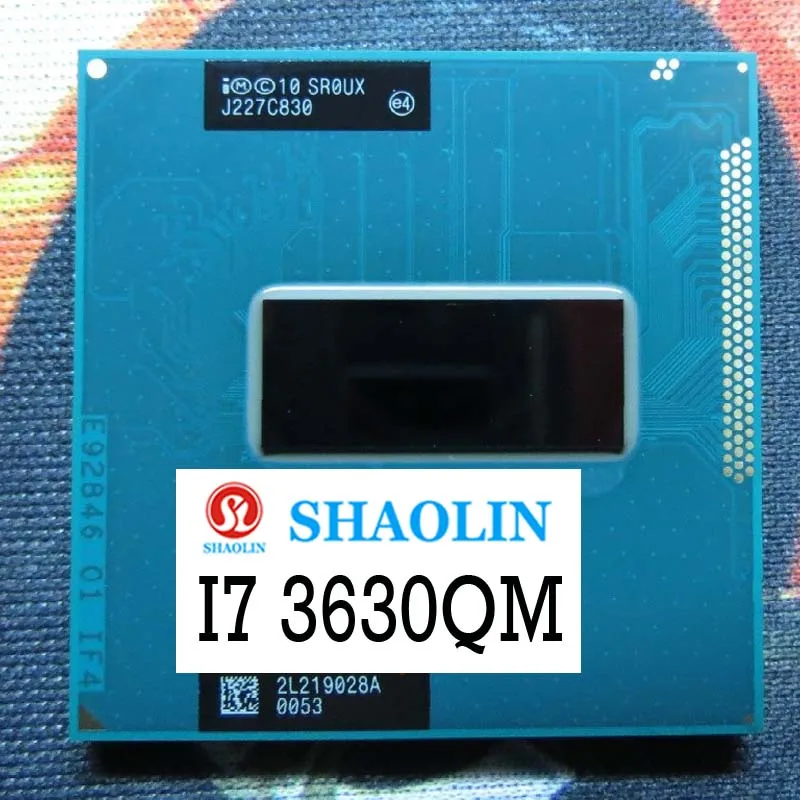 I7-3632QM I7 3632QM SR0V0 I7-3630QM 3630QM SR0UX четырехъядерный восьмипоточный Процессор 6M Разъем G2 /