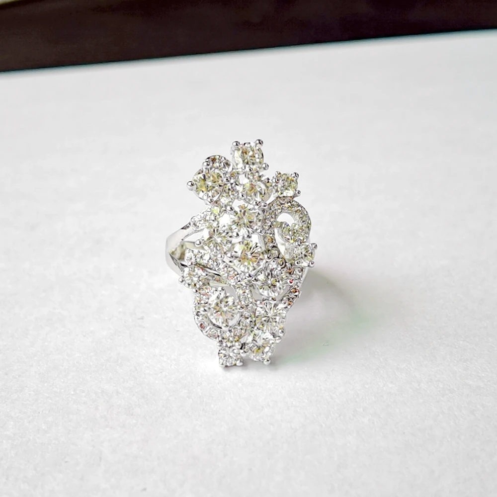 

47 Styles Top Quality Rings Wholesale Luxury Party Zircon Ring for Women Fine High Quality Rings for Elegant Lady Gifts