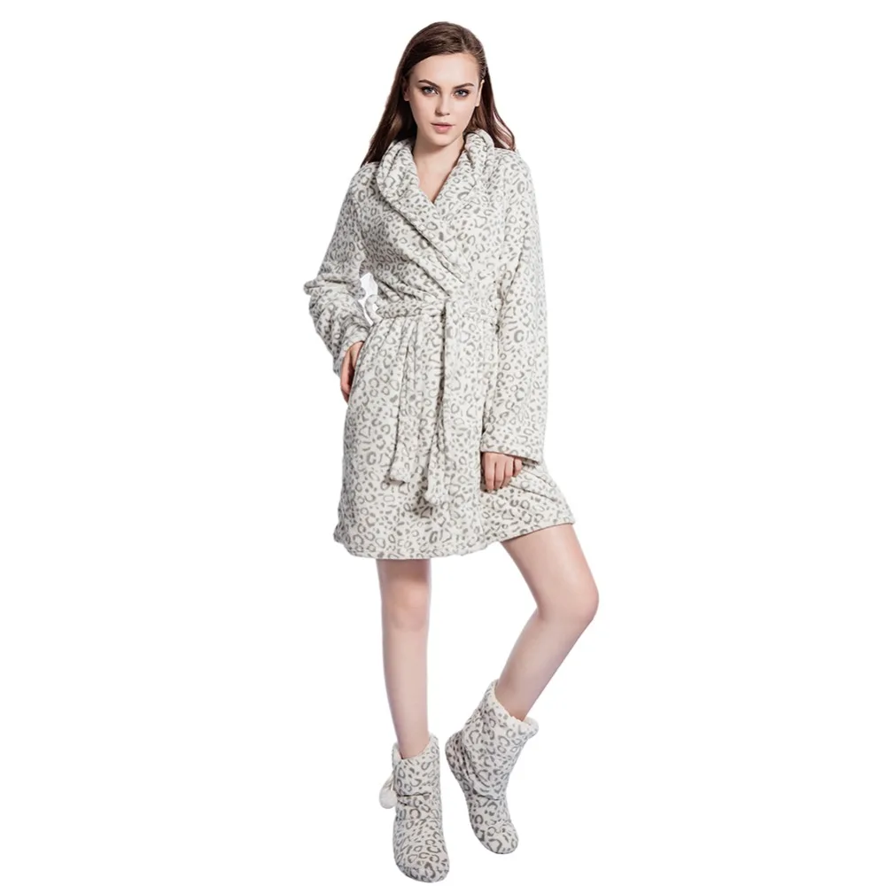 Теплые сапоги FRALOSHA толстая плюшевая обувь для дома нескользящая Мягкая домашняя