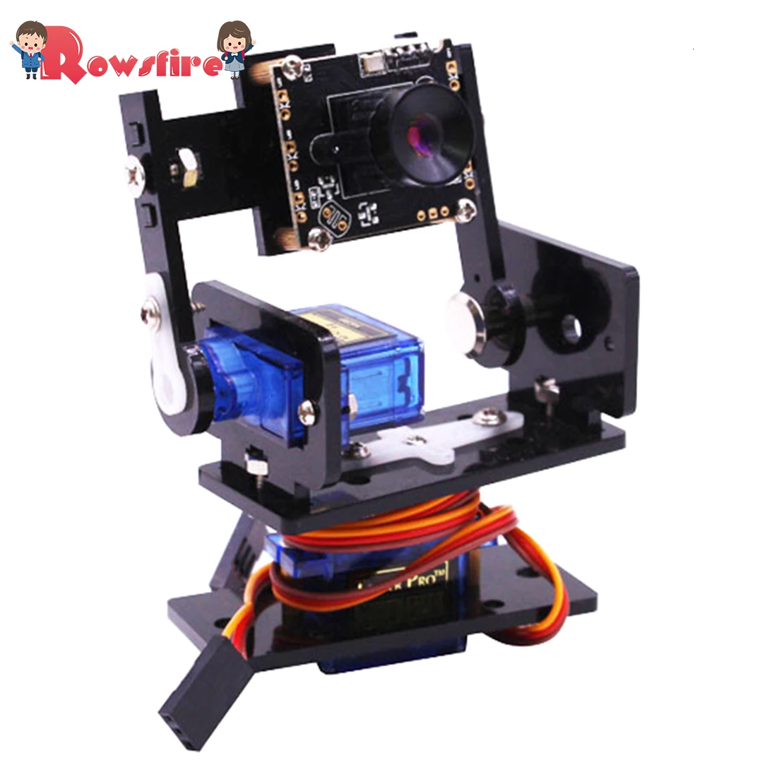 Модуль камеры Smart Vision sensor Pan-Tilt Kit с 2 шт. микро сервоприводы умный робот HD камера для Raspberry Pi-camera/один PTZ