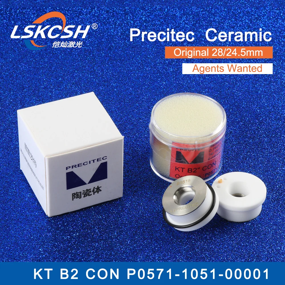 Оригинальный керамический держатель сопла LSKCSH Precitec KT B2 с P0571-1051-00001 Dia.28/24 5 мм M11 для