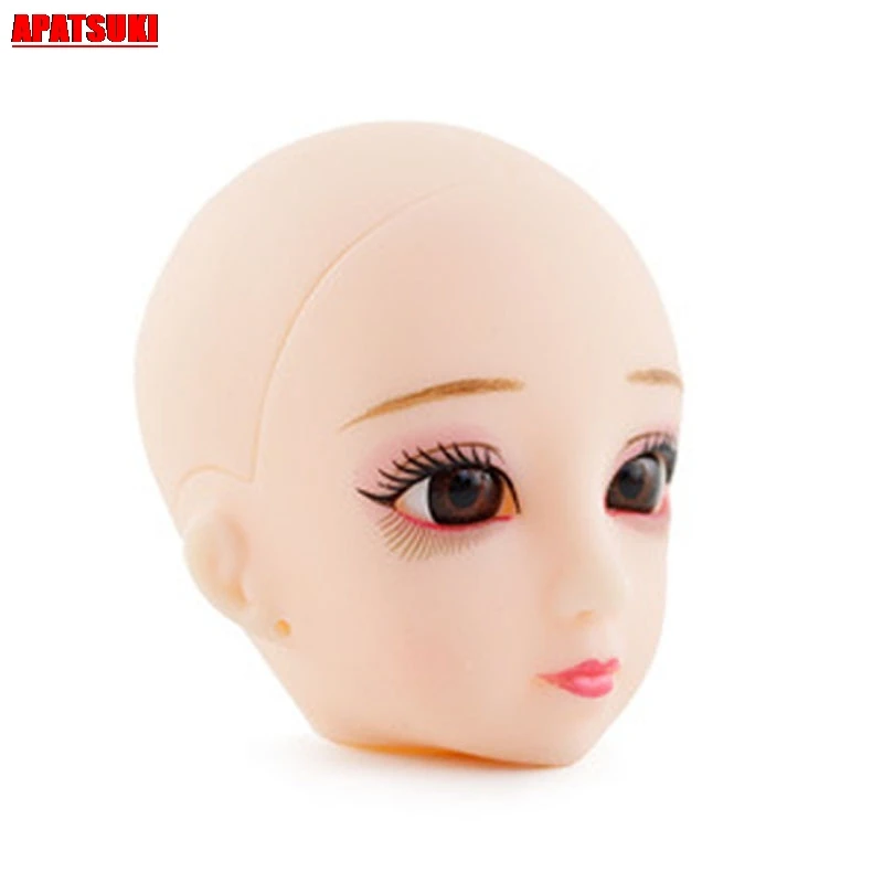 Мягкие пластиковые головки для куклы сделай сам кукол 11 5 дюйма 1/6 BJD отработки