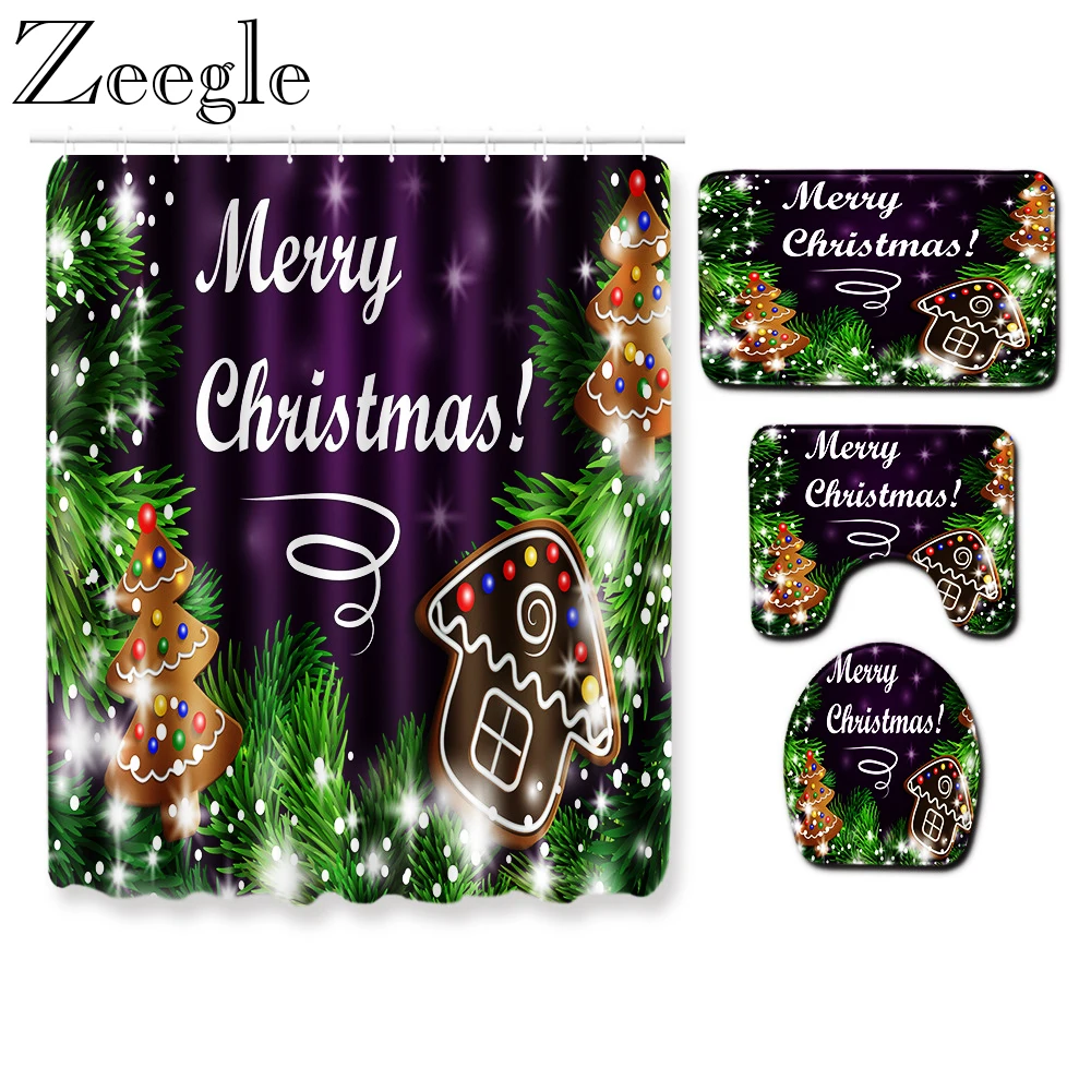 Водонепроницаемый коврик для ванной декор душевая занавеска впитывающий