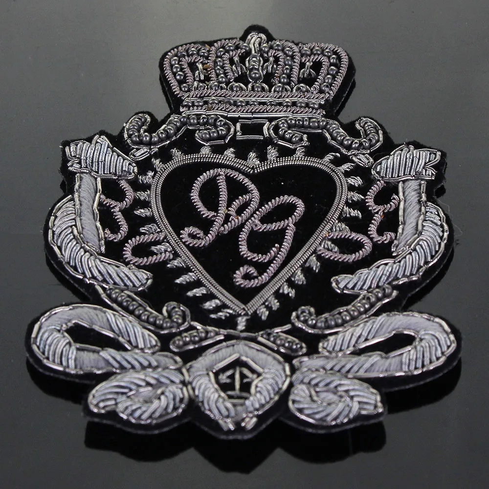 Усовершенствованная шелковая животная металлическая Весенняя нашивка ручная