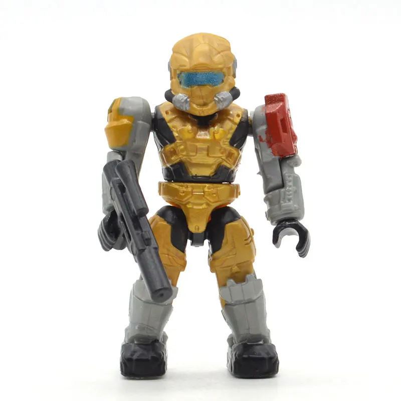 1 Piece MB115 Одиночная Halo Wars Warriors Монстры люди Спартанские игры ковенанты пушки солдаты строительные блоки кирпичи игрушки для детей - Цвет: 1 Piece MB115