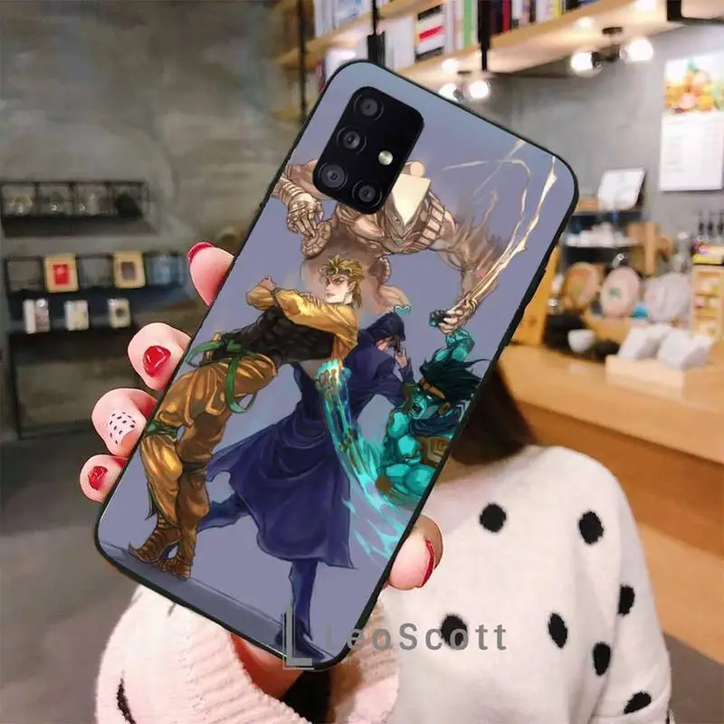

Anime JoJo's Bizarre Adventure JoJo Phone Case For Samsung A32 A51 A52 A71 A50 A12 A21S S10 S20 S21 Plus Fe Ultra