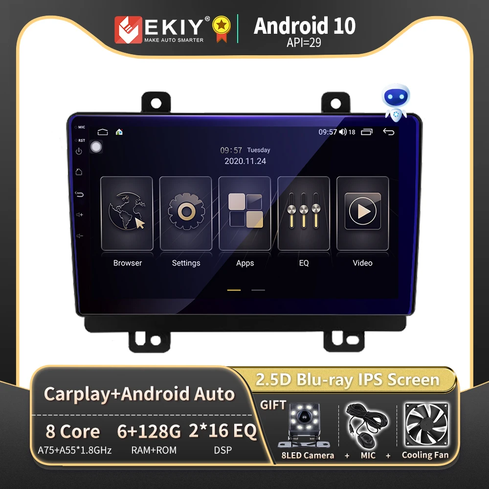 

EKIY T900 For Chery Tiggo 7 1 2016 - 2020 Car Radio Android Autoradio DSP Multimedia Player Navi GPS Stereo No 2 Din DVD Carplay
