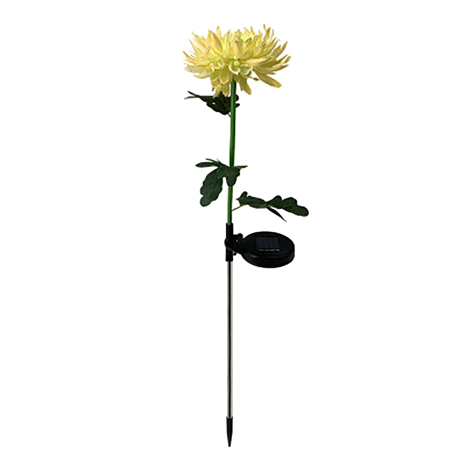 

Chrysanthemum Flowers Solar Light Led Outdoor Garden Simulation Flower Lawn Light Plug-in Garden Lands Outdoor Garden Landscape