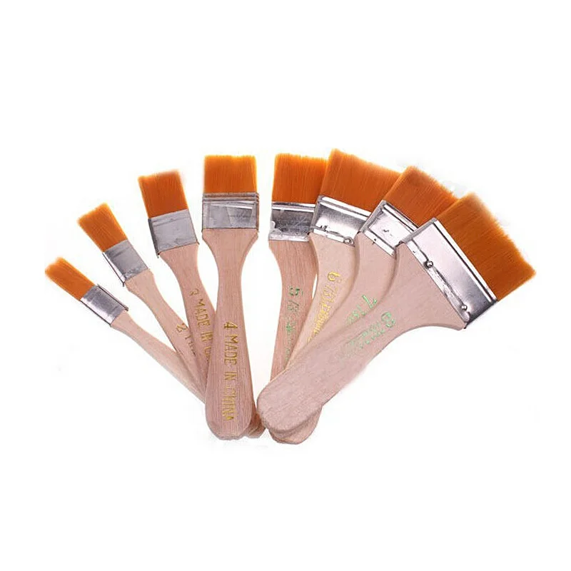 

10 Size PCB Dust Clean Soft BGA Rework Anti-static Desoldering Brush Yellow Nylon Brush IC Circuit Board Cleaning Tool