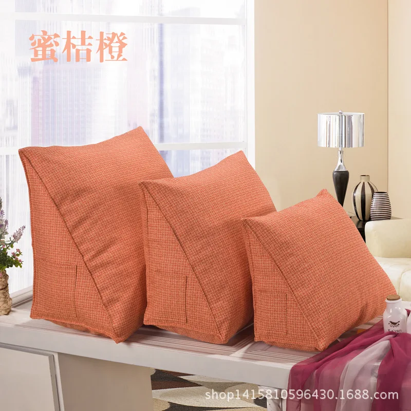 Треугольная подушка для поясницы подушки отдыха просмотра телевизора 50C075 | Дом и