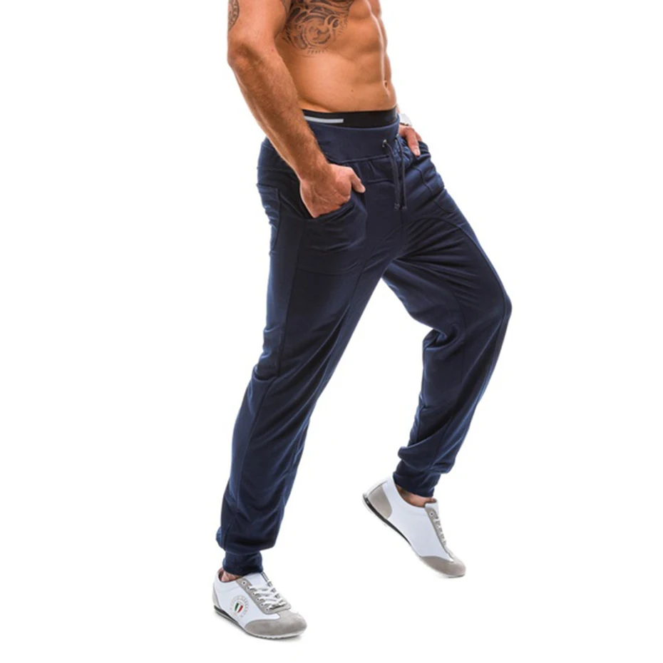Zogaa брендовые весенние повседневные брюки мужские обтягивающие спортивные штаны