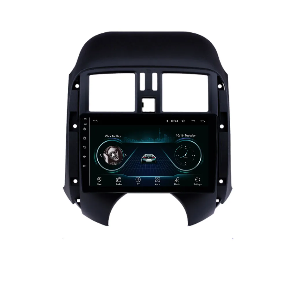 Android 10 1 для NISSAN Sunny 2010 2011 2012 2013 мультимедийный стерео автомобильный DVD плеер