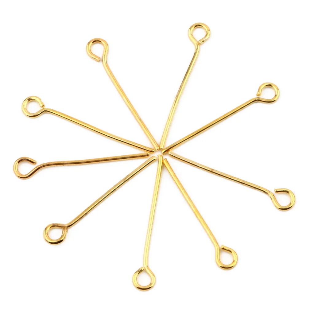 Серьги сделай сам золотого цвета ювелирные украшения 9 форм 20 мм 30 40 в