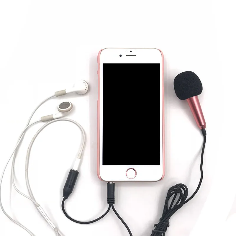Портативный мини микрофон 3 5 мм стерео Студийный для речи Аудио Микрофон