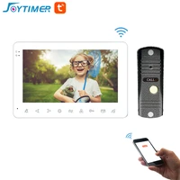 joytimer wifi tuya smart video door phone intercom system home wireless video intercom doorbell camera support motion detection