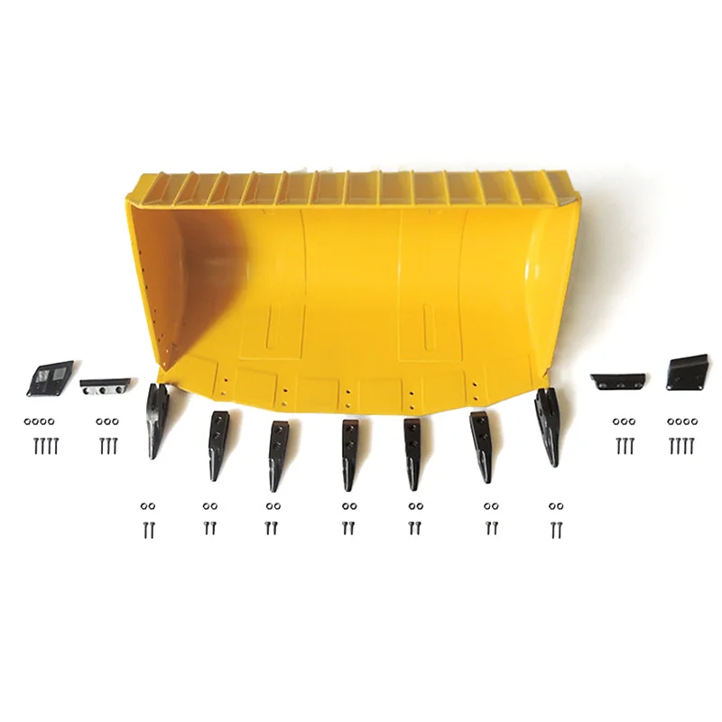 

Yellow Metal Bucket Spare RC Parts For 1/14 JDM 88 Hydraulic Remote Control Loader Model Boys Toys TH19660-SMT5
