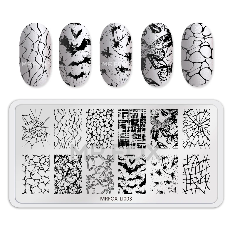 Шаблоны для стемпинга ногтей с эффектом эротичной девушки художественный