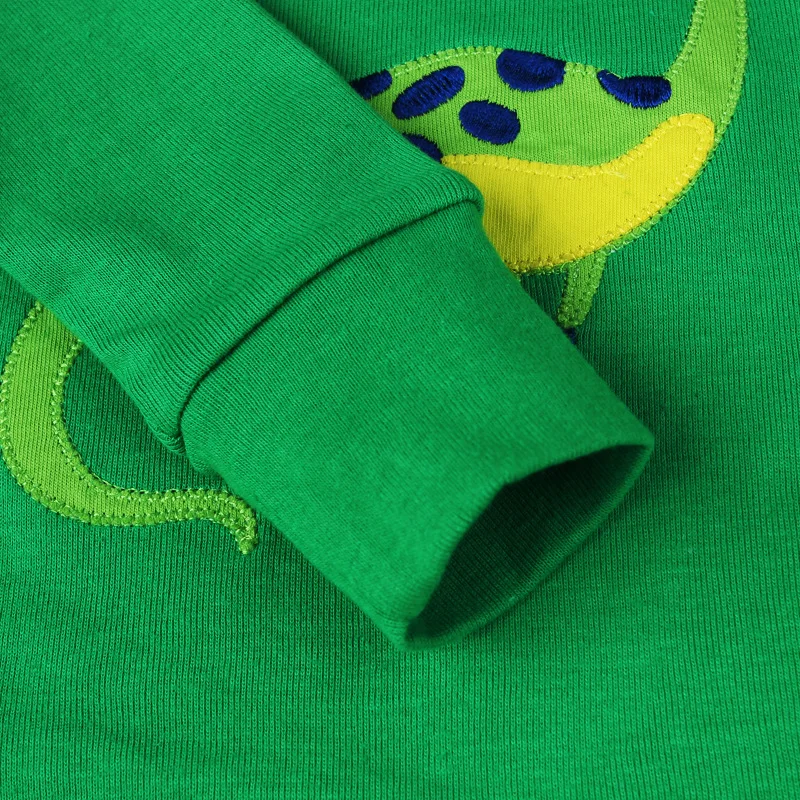 Autumn Baby Boys Clothing Set Kids Dinosaur Print Clothes Sets Girls Long Sleeve Top + Pant 2-Piece Sports Suit Children Costume | Детская