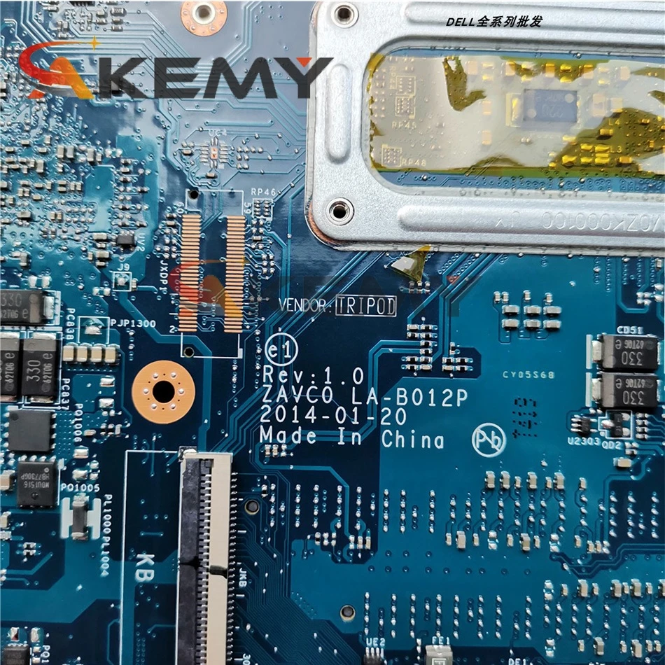 Оригинальная материнская плата для ноутбука DELL Inspiron 5447 5442 5542 5547 i3-4th системная