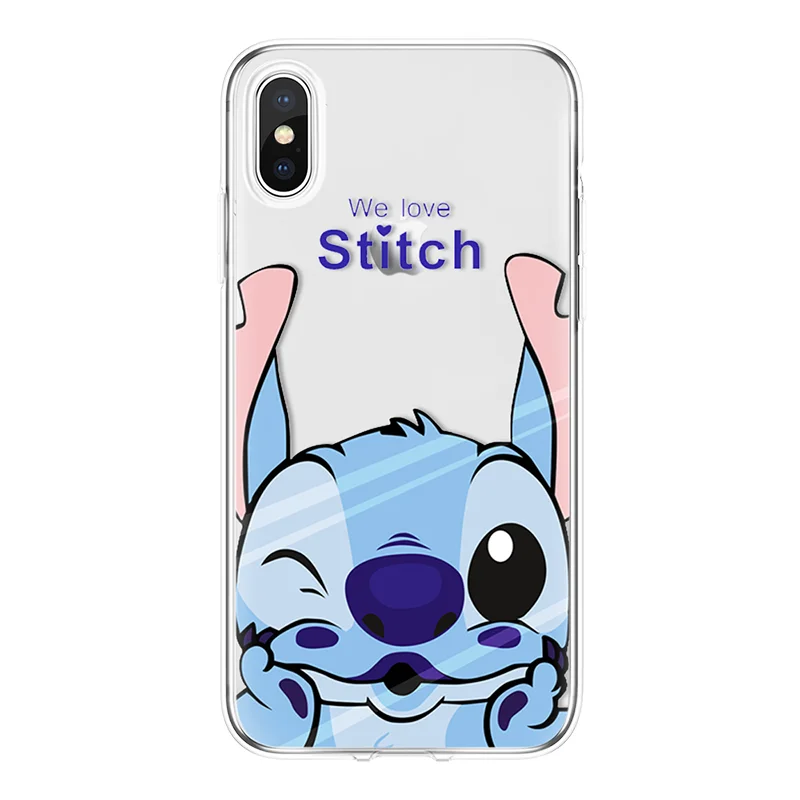 Чехол с поцелуем capa для iPhone 6 S 7 8 Plus Funda Coque Soft 7plus plus X XR Xs Max TPU Тонкий чехол |