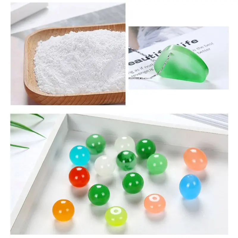 Волшебная ручная работа нефритовый Агат кристаллический камень порошок пигмент