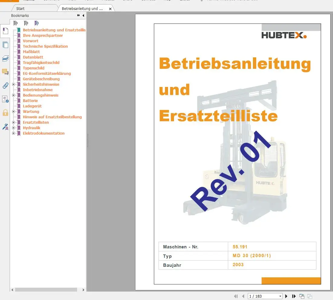 Вилочный погрузчик Hubtex PDF 3 12 ГБ | Автомобили и мотоциклы