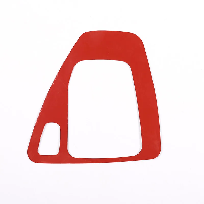 Углеродное волокно автомобиля центральной консоли шестерни Панели Наклейки