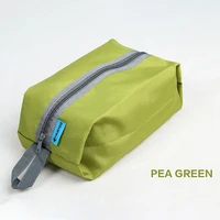 folding camping hiking travel storage bag waterproof wash bag pa sludge silicone pack with hanging belt