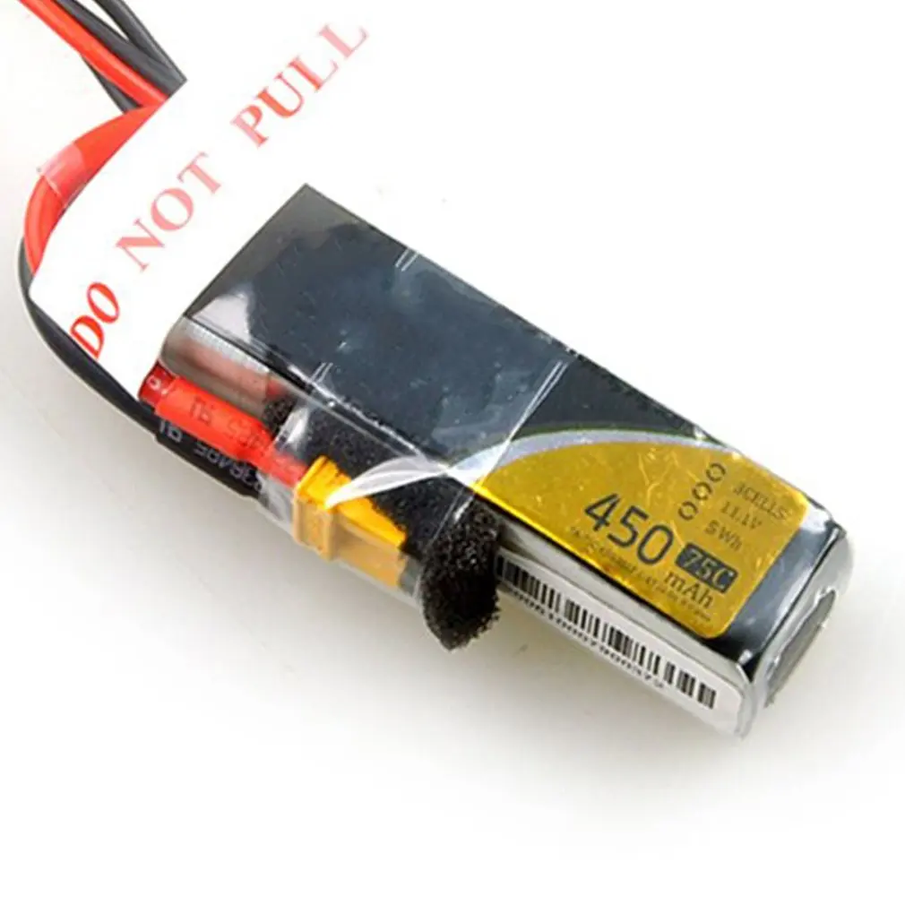 

Аккумуляторная батарея Happymodel LiPo Tattu 3S 450 мАч 75C XT30 для квадрокоптера CINE8 RC FPV