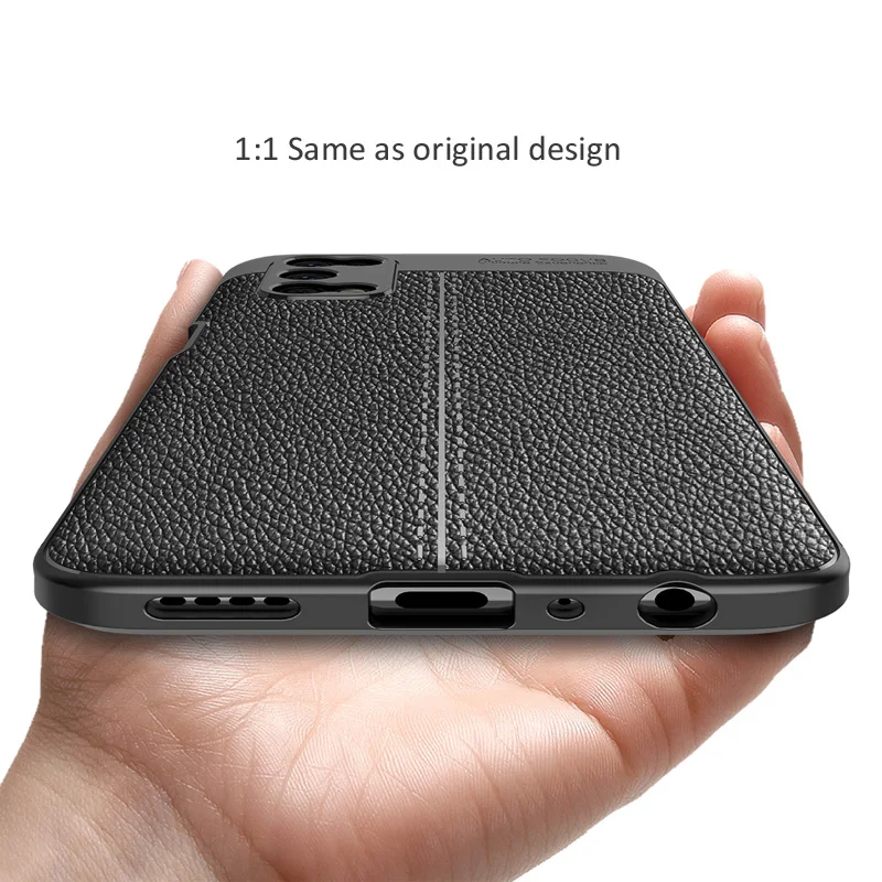 keysion shockproof case for oppo realme 7 5g 7 pro luxury leather texture soft silicone phone back cover for realme v5 5g q2 free global shipping